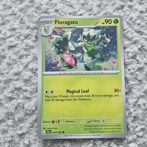 POKEMON TCG Card Floragato Journey Together 17/159